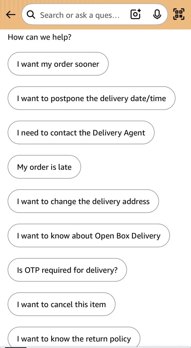 pusrinivas's tweet photo. @AmazonHelp How many times I need to fill? Frustrated with your copy paste response. Are you human or AI ? https://t.co/Kgvf53oGzR