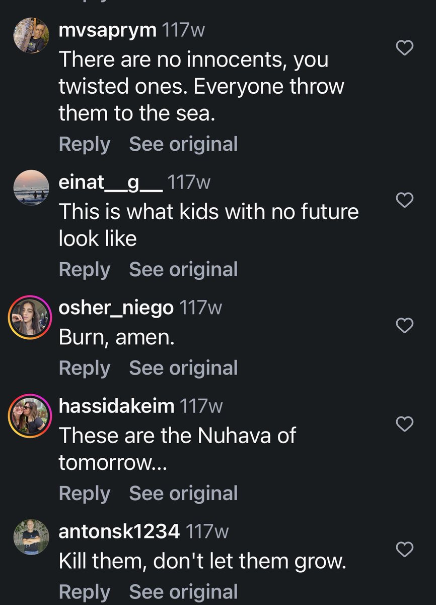 elinachos's tweet photo. POV you open up the comments of a video of Palestinian children https://t.co/ZIoZTCbFJU