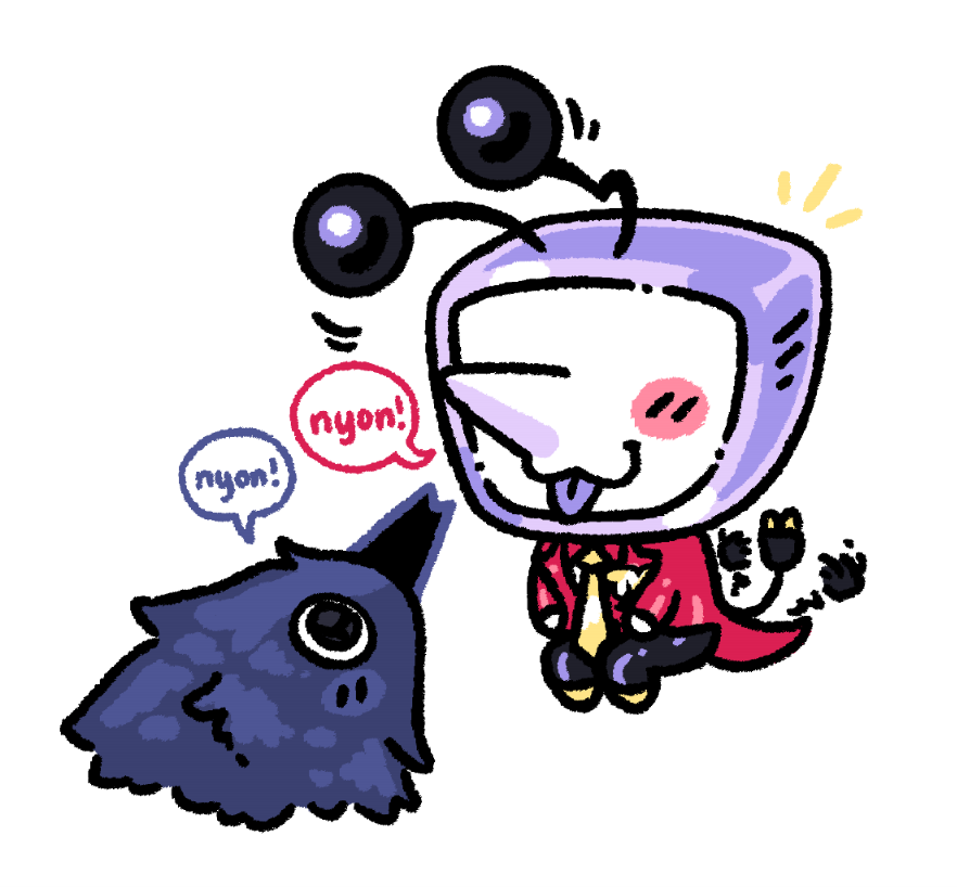 plasticluvdelux's tweet photo. tenn-kaw-a and kawkawa nyoning together #tennkawa https://t.co/w3q2WYl1of