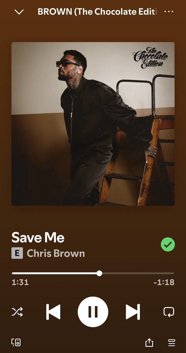 teezyxbreezy_'s tweet photo. Best songs from the “Chocolate Edition” of BROWN!🔥 https://t.co/0gxbjaBoiy