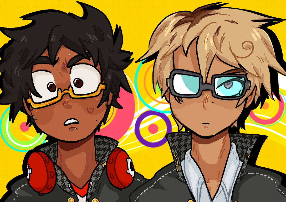 Inappleswetrust's tweet photo. DAY 1 FANATIC SOUYU DAVEKAT 😊 WHEN TWO WORDS COLLIDE HEHE..
#davekatweek2026 @davekatweek  #davekat #persona4 MENTION https://t.co/cfmD6AluoO