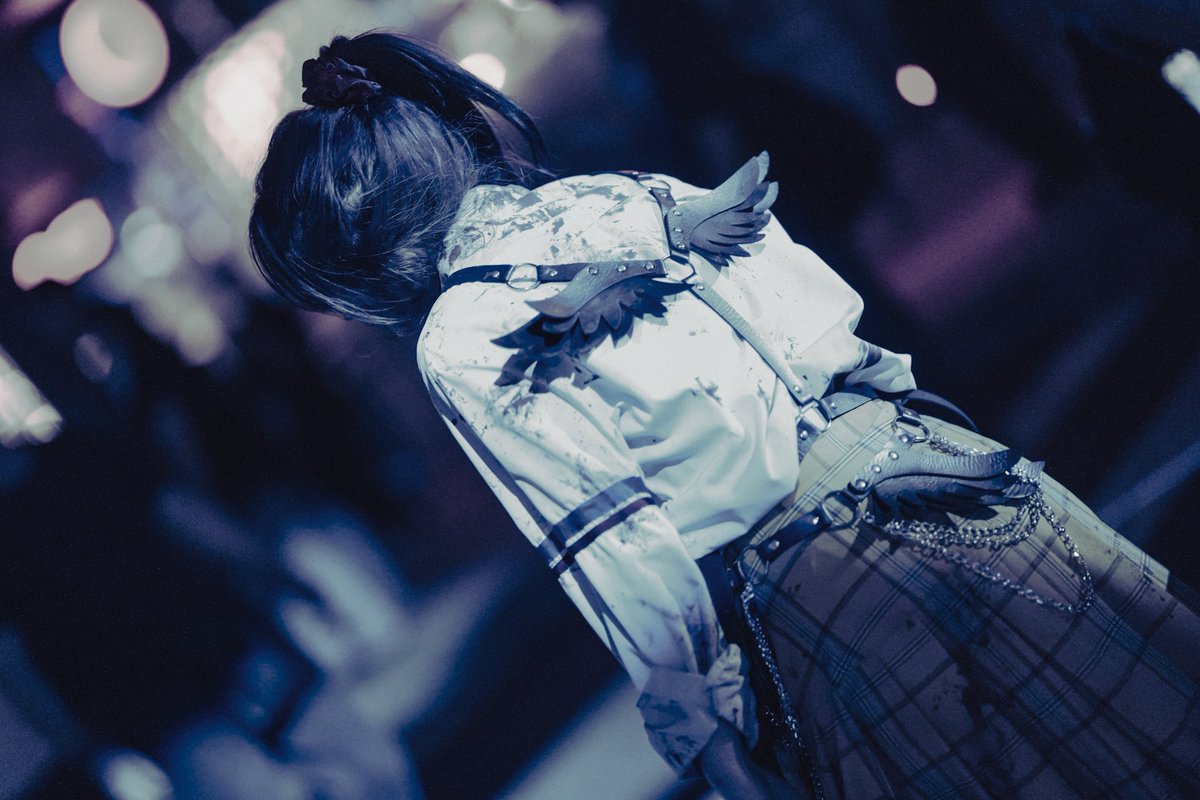 yatakn's tweet photo. 9/20  シャウトしながら徘徊してるボーカルちゃん🎙
#HHN2026 https://t.co/wsOP3amuCx