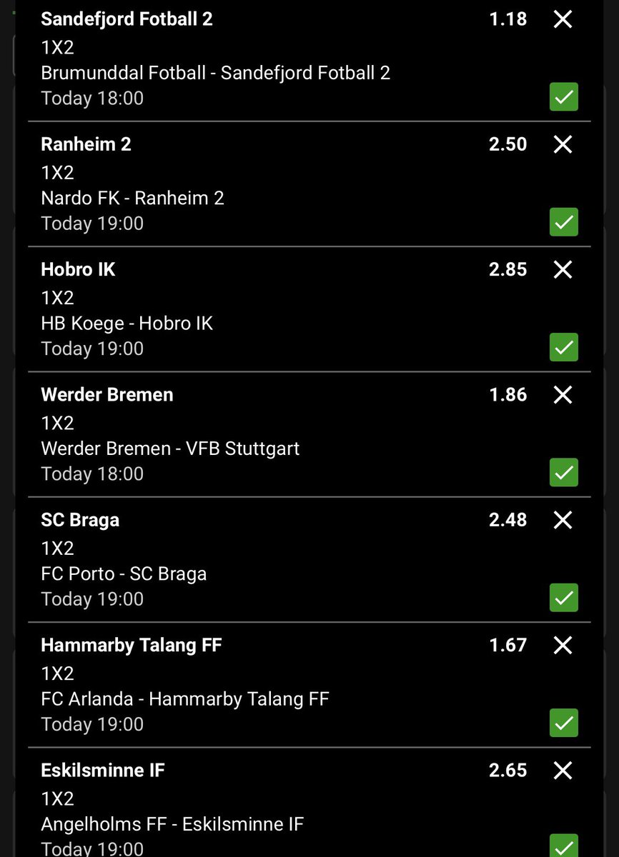 FabReezobw's tweet photo. STRAIGHT WINS 🤑
BW744327BF
TOTAL ODDS : 1,941.08😱
KICK OFF :18:00 🏟️
GOODLUCK AND LETS GET THIS BREAD 🤑🤑 https://t.co/CtiEFrTyBq