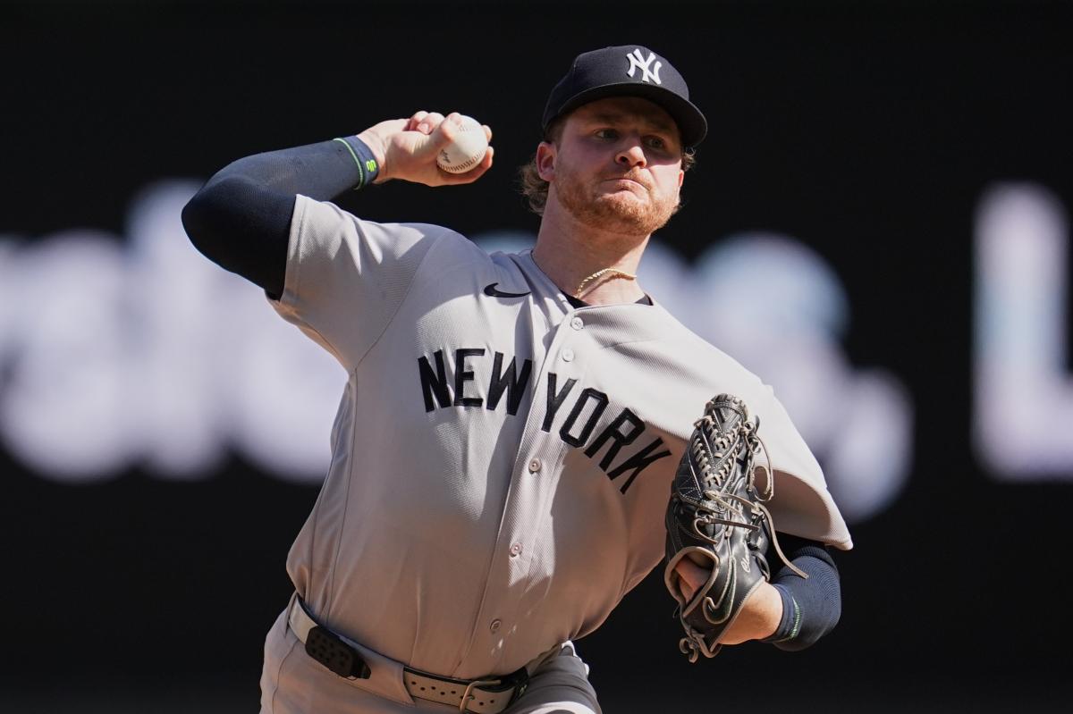 nypost's tweet photo. Clarke Schmidt kept out of Yankees loss after feeling biceps cramping https://t.co/QWtAuHPjvd https://t.co/Q6gvCyUpWi