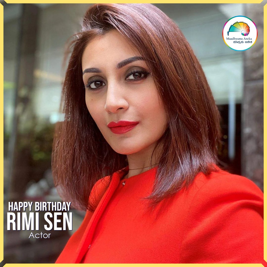 mojo360Kannada's tweet photo. Kannadamojo360 Wishes Rimi Sen a Very Happy Birthday! 

 @rimisenhere #RimiSen #HBDRimiSen #Kannadamojo360 #maadhyama_aneka #maadhyama_aneka_studios #anekaplus #Prfluence #tags #tagsforlikes #happybirthdayRimiSen #shorts #BirthdayCelebration #actress @MaadhyamaAneka https://t.co/tWlXnfj1OC