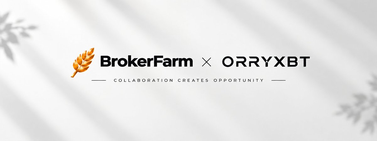 OrryXbt's tweet photo. OFFICIAL COLLAB — BROKERFARM × ORRYXBT 

🎟️ GIVEAWAY — 8 GTD SPOTS for the Community

How to participate:
→ Follow @BrokerFarm &amp; @OrryXbt
→ Like ❤️ + Repost 🔄
→ Tag 2 friends
→ Drop your EVM wallet 👇

⏰ Ends: 8 Hours

Good luck everyone ✨ https://t.co/ZDSs4vtIIW