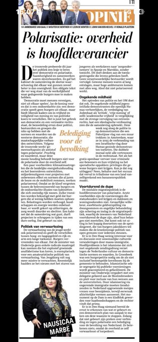 phvg1815's tweet photo. @eddy_terstall Polarisatie ligt aan de basis van alles; niet meer willen samenleven en samenwerken met anderen (behalve dan met gelijkgestemden). https://t.co/4rQzoqypvn