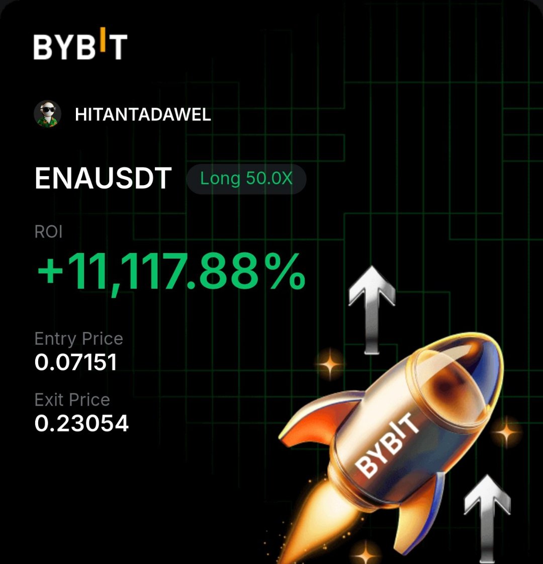 AhmedAli_Crypto's tweet photo. #ENA ⬆️🔥🔥
قبل يوم تكلمت علي عمله ENA وانها من العملات المحببه الي قلبي ودائما اتوقع منها ارتفاعات وارتفاع 1000% بعد الهدف السابق باجمالي ربح 11117%🚀 https://t.co/HF91eqcZCL