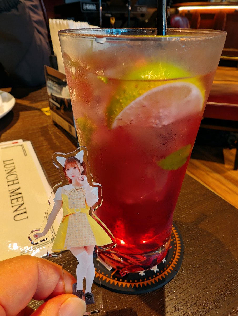 aminoel_jp's tweet photo. #BAYDECK BEER &amp; GRILLのプルドポークオーバーライスプレートと生ビールと濃厚バスクチーズケーキとオリジナルカクテルBONYARIだよ、 #世界一かわいいりっこー ！🍽️🍺🧀🍹 #ご飯ととるのがいいと聞きました #さよステ #桃ノ井理子 https://t.co/e9FcLI6Nhz