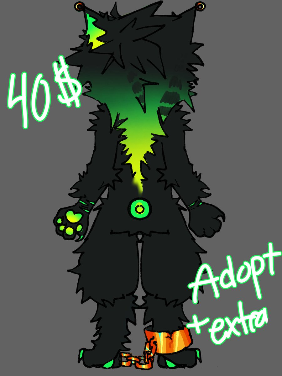 pawsum_art's tweet photo. 40$ radioactive adopt + extra art
#furrytwt https://t.co/iJFyO9Rxz1