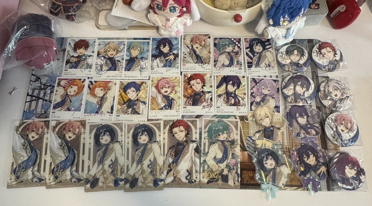 ntk_8894's tweet photo. ขาย / แลก/ รับซื้อ พลล.จุน กับ ดาว อิบาระ  ค่ะ 

พลล. 45 
เข็มกลัด 185 
ดาว 55
ไพ่ทาโรต์ 90 

ตอนนี้สะดวกแค่ส่งไปรนะคะ 🥹🙏
#ตลาดนัดอันสึตะ https://t.co/RRUoVHyDxP
