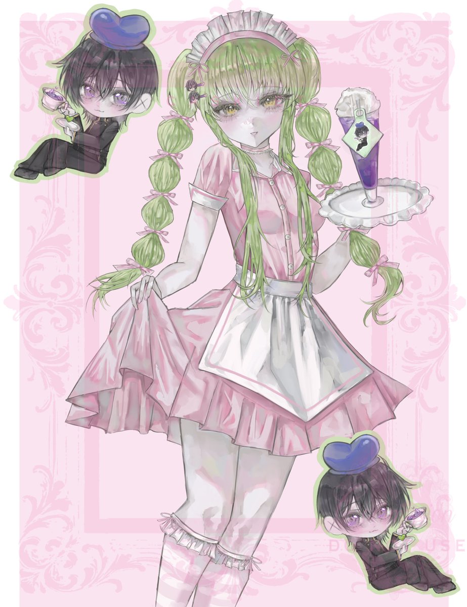 caskiet_'s tweet photo. cm💙💚 #codegeass https://t.co/iqDbU5I6aR