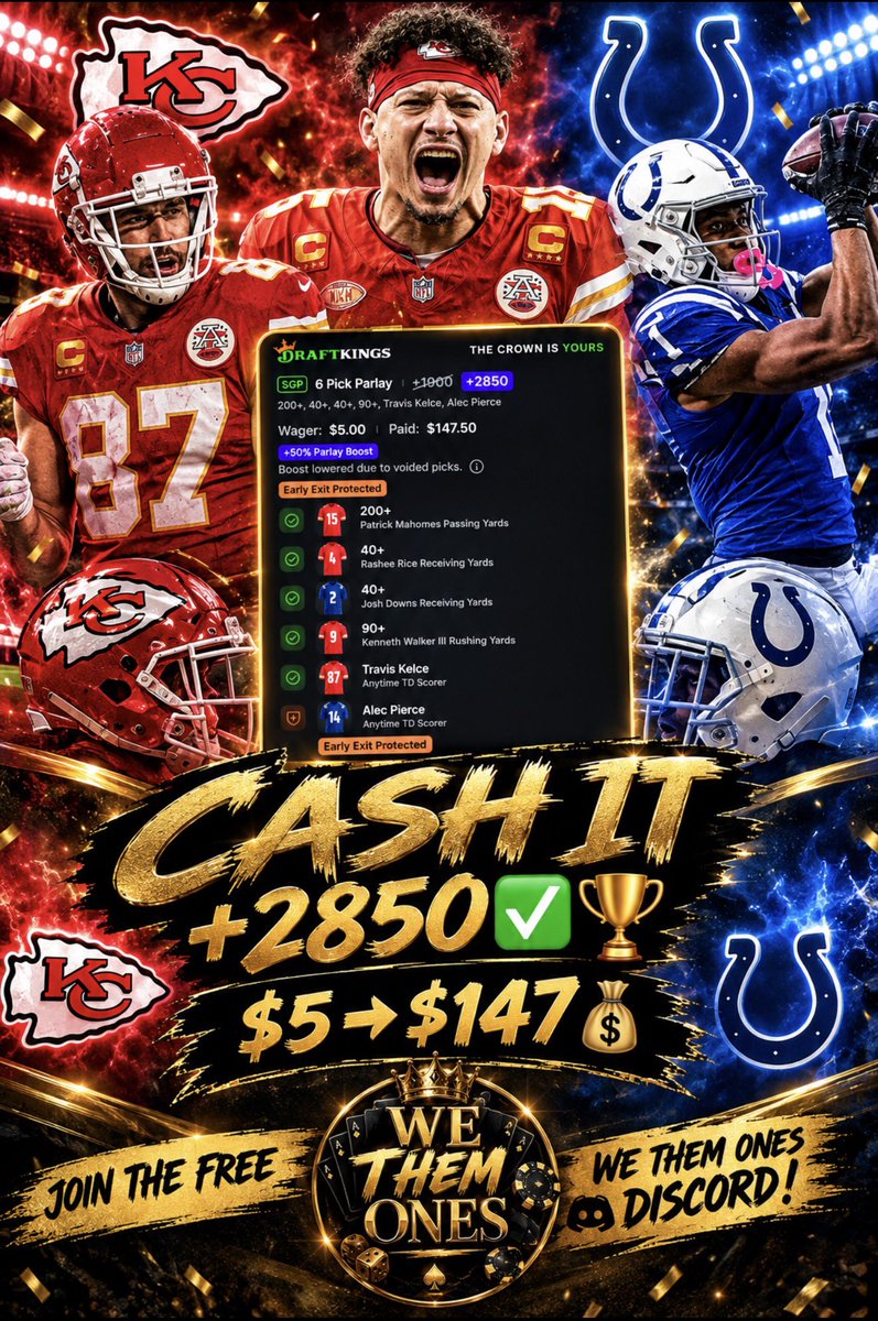 Waveywonn's tweet photo. We indeed got a GOOD GAME Alec got hurt🤕🩼 but we a take them void CASHES😤💰 LFGGG CONGRATS IF YOU TAILED 🤞🏽✅
We got MNF tn Let’s do it AGAIN🙏🏽😮‍💨
🆓 cord in bio‼️‼️ https://t.co/LUNmMT2plr