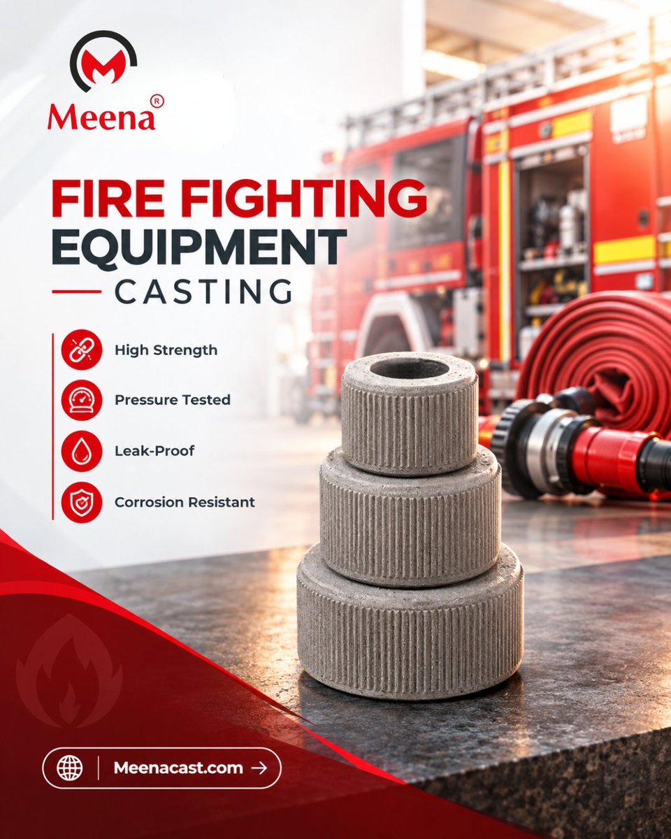 meenacast's tweet photo. FIRE FIGHTING EQUIPMENT CASTING

· High Strength
· Pressure Tested
· Leak-Proof
· Corrosion Resistant

https://t.co/cOd7c6Vlxb

#MeenaCast #InvestmentCasting #InvestmentCastingManufacture #InvestmentCastingInIndia #FireFightingEquipmentCasting #PrecisionEngineering https://t.co/yIrGB8AodK