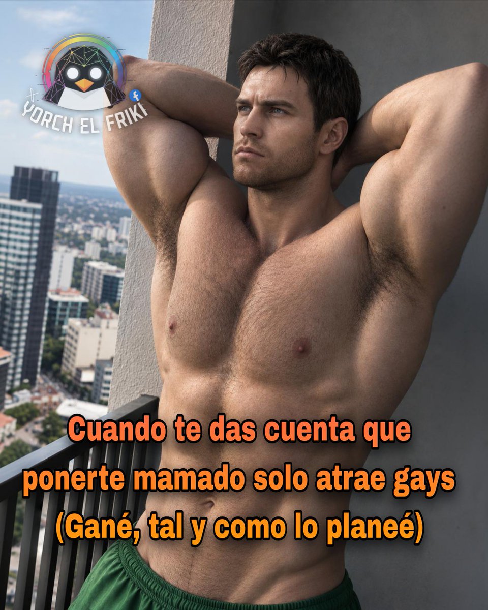 Yorchelfriki's tweet photo. El gym por fin está dando frutos.

#ChrisRedfield #ResidentEvil #Gaymer #Gay #YorchElFriki https://t.co/k6vZDCILNd