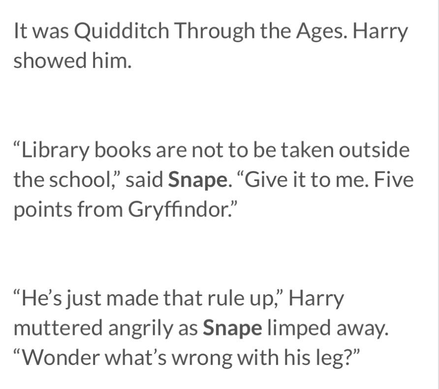 knightsofhjp's tweet photo. @stanaespa4life @dbzamour this is only in philosophers stone. Snape has shown multiple times that he is unfair and favors the slytherins. Saying this is a perspective thing is crazy https://t.co/BP0WxXdoGx