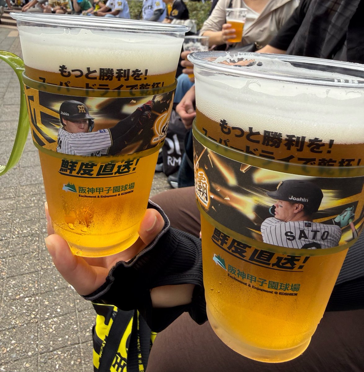 52_mika_96's tweet photo. 今日はココ⚾️
今日は絶対勝たなきゃダメ！
餃子🥟食べて応援頑張るぞー！💪

2026.9.21

#阪神タイガース https://t.co/biYRofoieb