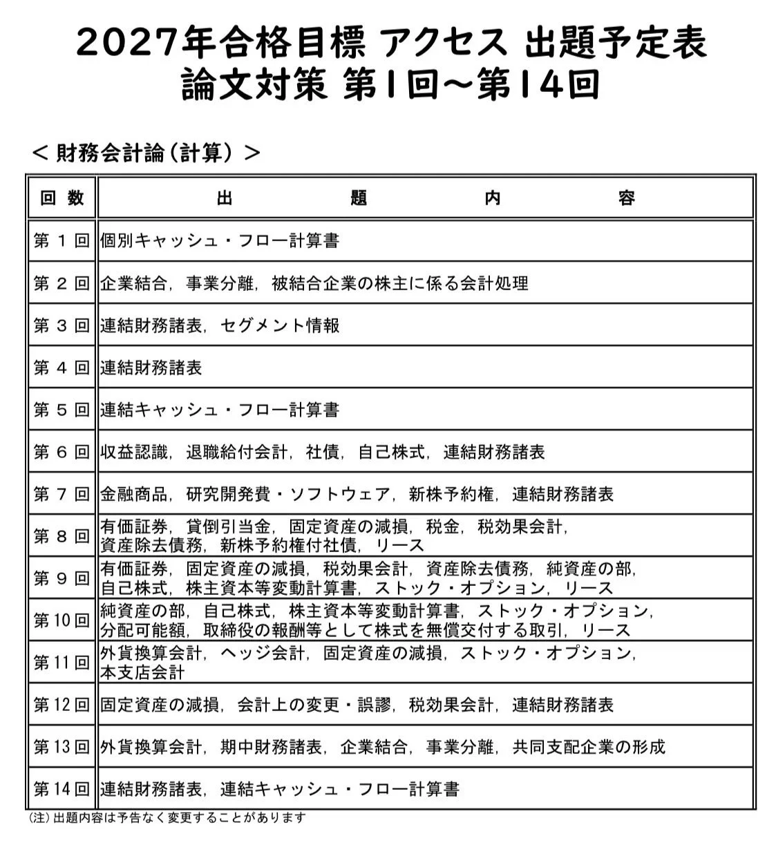 TAC公認会計士講座 平林 黎 on X: 