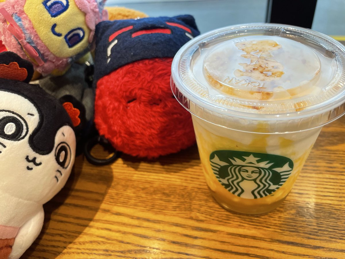 reukuraudo's tweet photo. シルバーウィークの目標の一つ芋ペチーノ達成ー(‘､3_ヽ)_濃くてうめ〜 https://t.co/UmQ6Hjq6oh