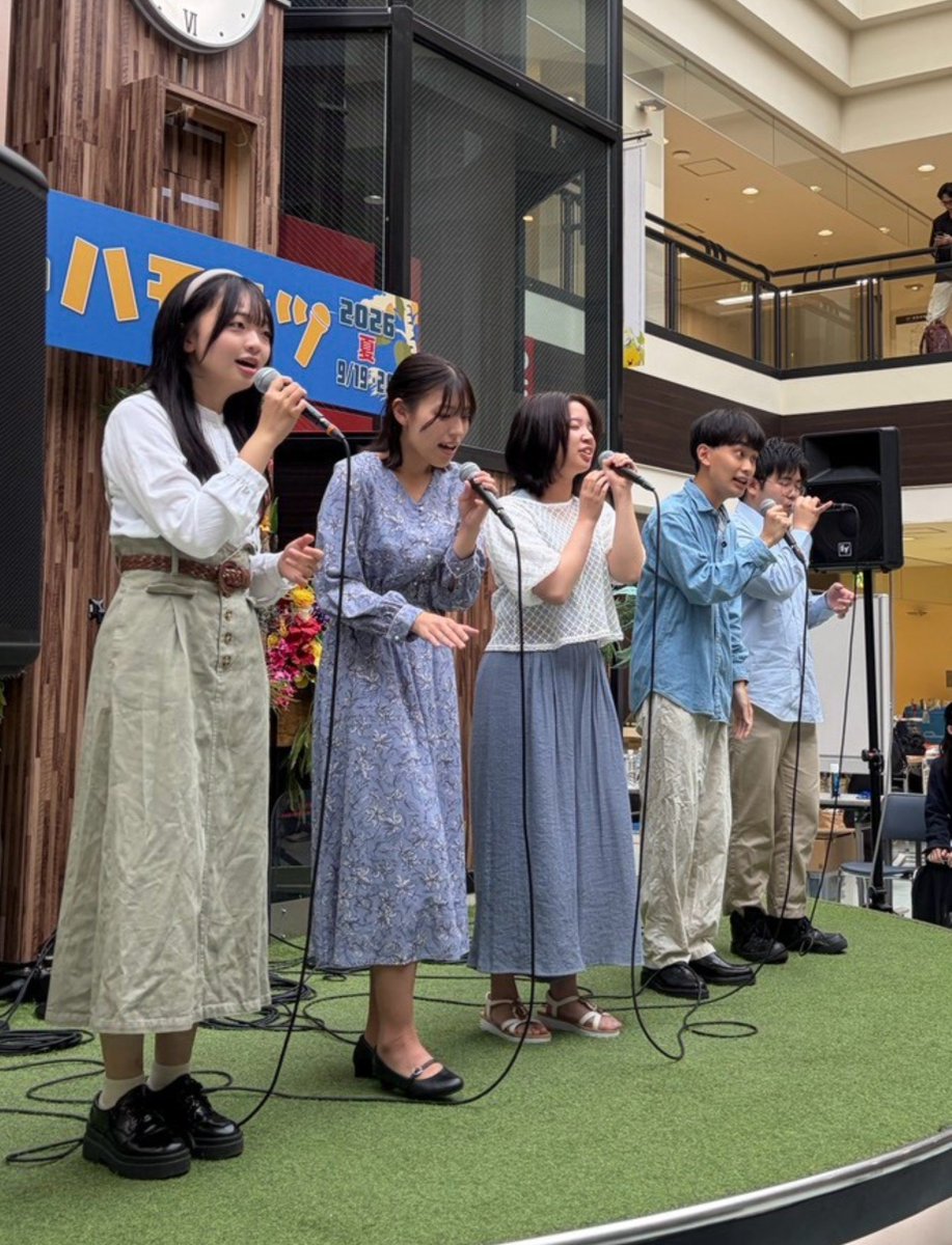 kagen_kapela's tweet photo. 🌗出演報告🌗

ハモサツ2026夏に出演しました！
ご来場いただいた皆様、並びに運営の皆様
ありがとうございました✨

また、今回から新たにたくま(@takuannn_kapela)をBassに迎えることとなりました！

新体制となった歌幻の月を
よろしくお願いいたします！🙇‍♂️

#ハモサツ https://t.co/LZzHScyCOk