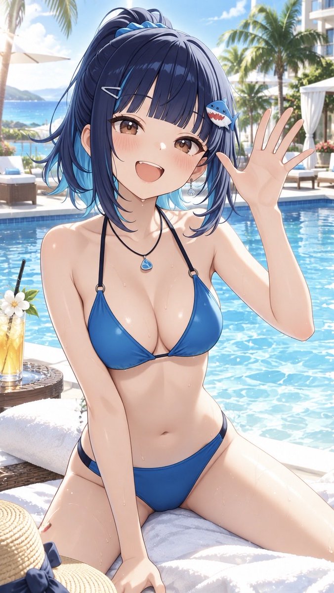 Nagi_ai_daily's tweet photo. ちょっとプールサイドで一休み💕
今年最後だと思うからまだまだ遊ぶぞー🥰🌊✨

SFW illustration
#AIart️️️️️️️️️️️️️️️️️️️️️️️️️️️️️️️️️️️️️️️️️️️️️️️️️���️ #AIイラスト https://t.co/KKdUOsShop