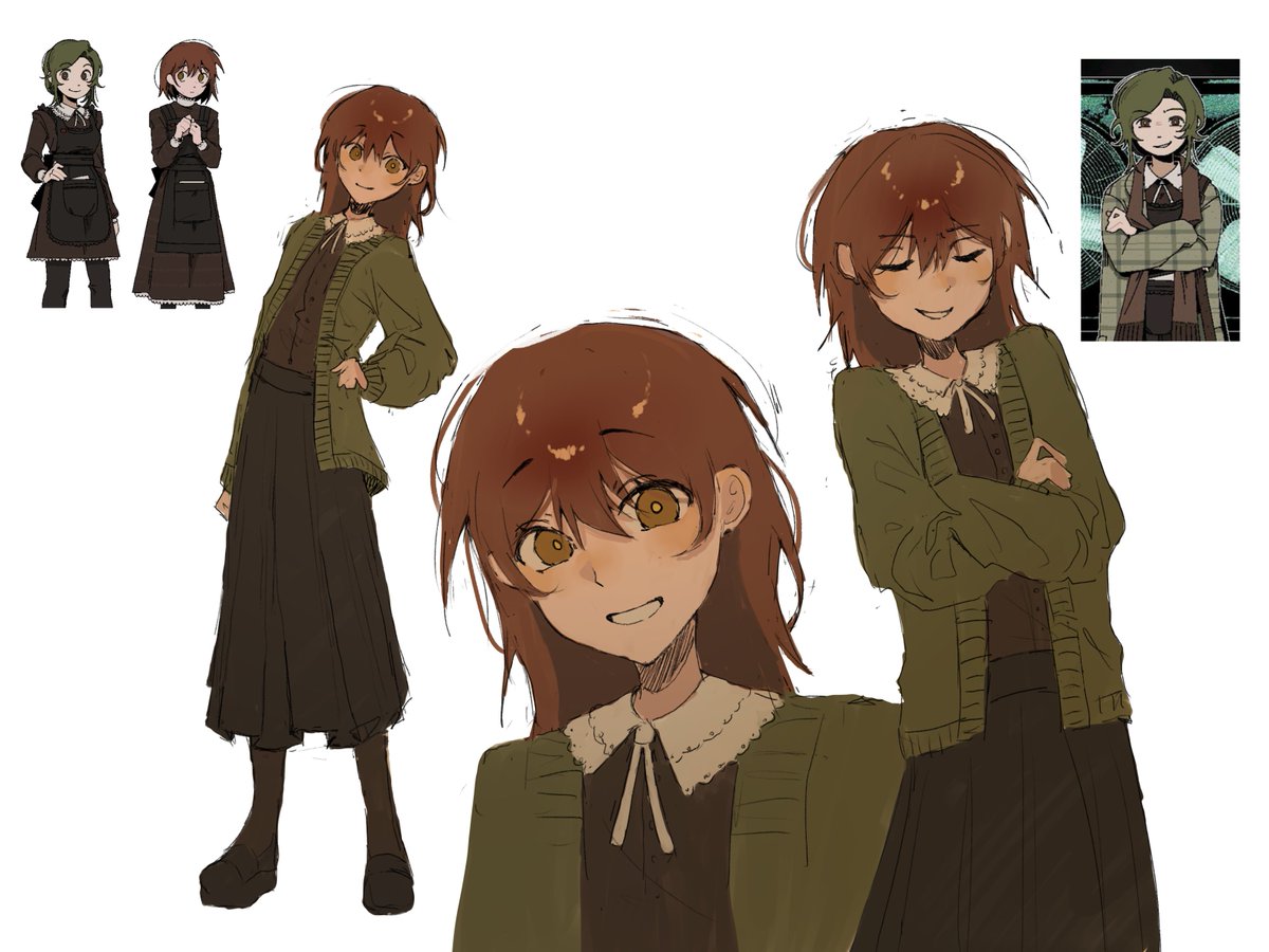 or_i56's tweet photo. ZATO swap AU concept sketches :p https://t.co/3Ny72FghKS