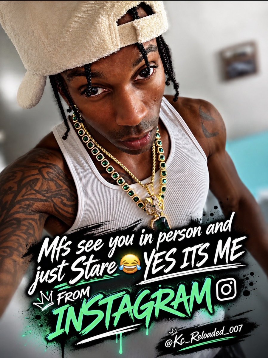 KC_Reloaded_007's tweet photo. POV: You finally see the person behind the profile 😂😭

Mfs really be staring like, “Wait… that’s REALLY you from Instagram?” 😂
Yep… same face, same energy, just IRL. 😮‍💨🔥

#KCReloaded #InstagramVsRealLife #MainCharacterEnergy #ViralContent #FYP https://t.co/QretD8Nkgw
