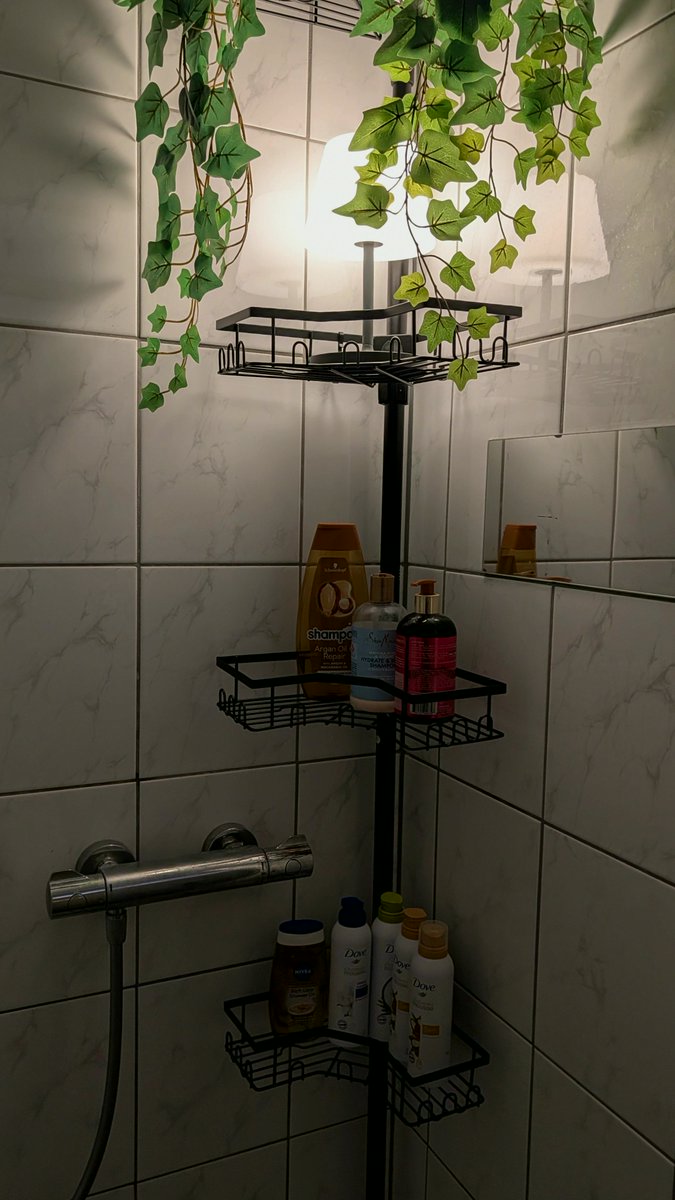 hoovertoddcaq's tweet photo. Inspired by r/femalelivingspace, I cozied up my shower a bit
#RoomInspo https://t.co/XUscidfPMC