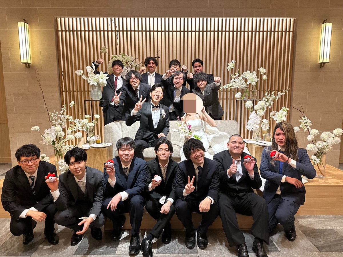 MatyFas's tweet photo. たきしまおめでとう！！
そして呼んでくれてありがとう！
これからも夫婦仲良く健康に！！ https://t.co/vzrEzzLRAZ