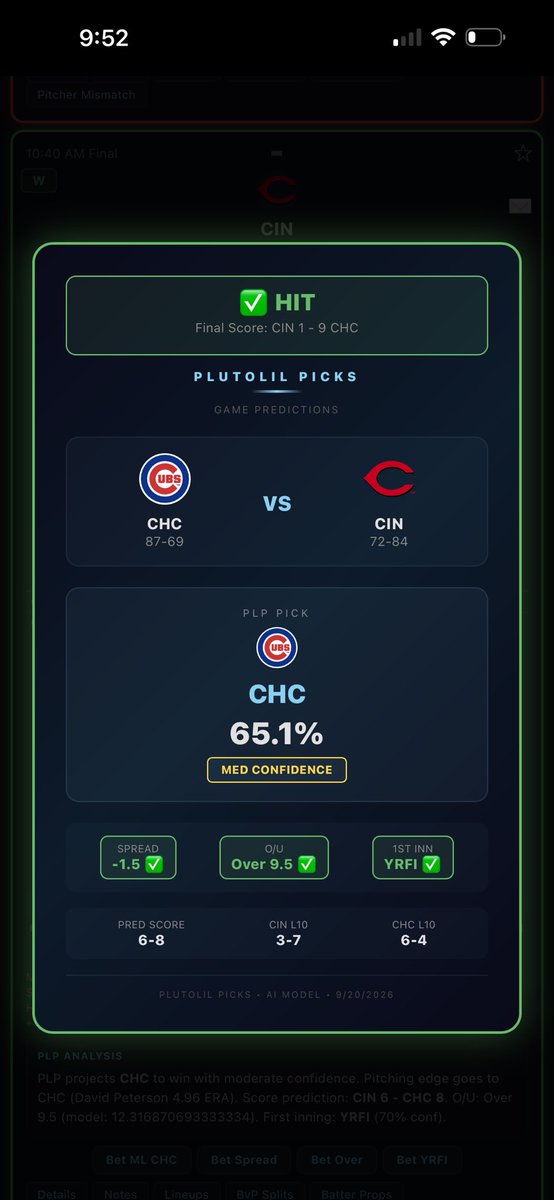 PlutoLil_Picks's tweet photo. Model had some few full hits today‼️ went fire on ML🔥🔥 https://t.co/QJpXsRMkqh