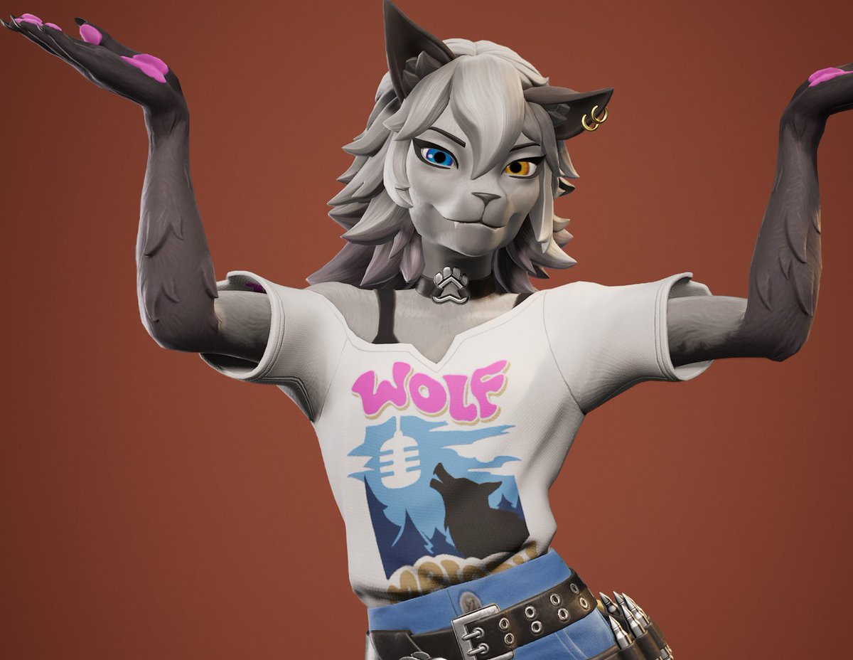 TrulyWolfie_FN's tweet photo. Time for more Forto's of #Wolfie!💖(1/2)
#fortography #fortographystudio #fortnite #furry https://t.co/LYGBr9lAjl