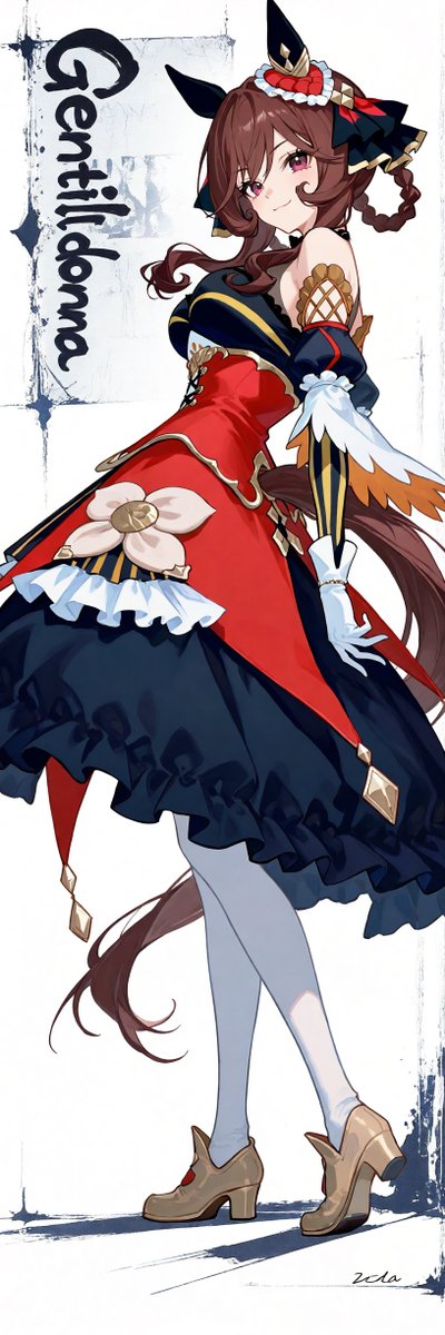 asafct40140's tweet photo. ジェンティルドンナ / Gentildonna

 #ウマ娘 
 #PixAITsubakiV3 https://t.co/anrR9GSBmU