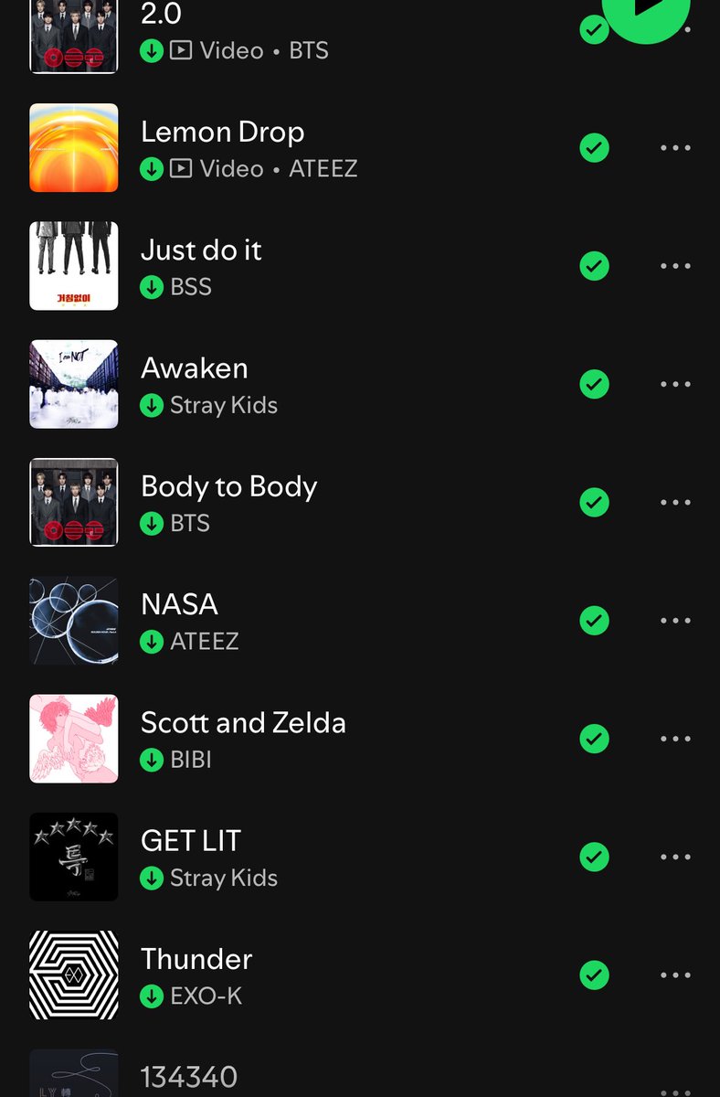 therealbimp's tweet photo. i've been pretty exclusively listening to kpop at work for the past several months so mine is kind of boring https://t.co/a6w1bjcC9k