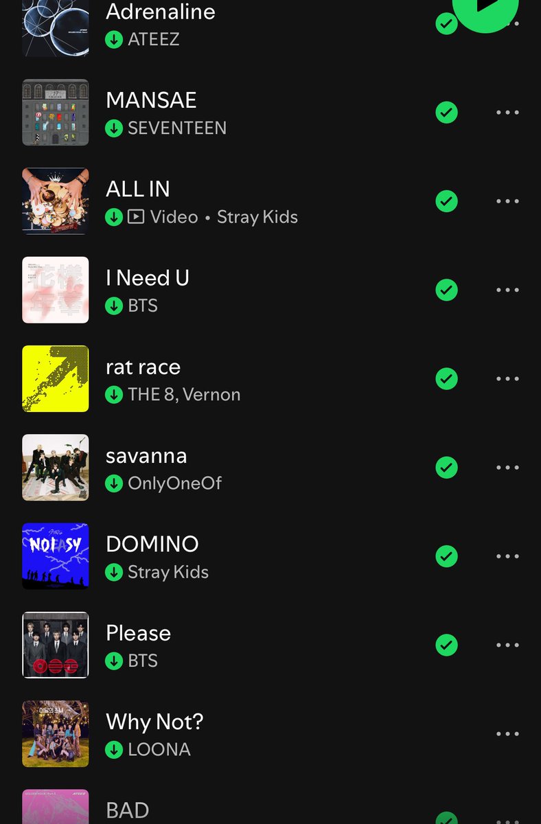 therealbimp's tweet photo. i've been pretty exclusively listening to kpop at work for the past several months so mine is kind of boring https://t.co/a6w1bjcC9k