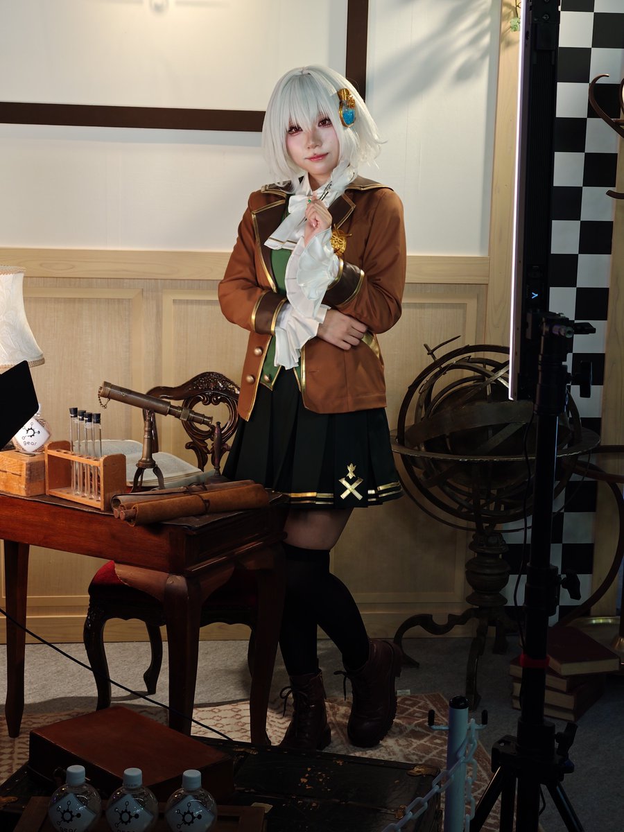 pesun1980's tweet photo. Alaya Labブースでプリンちゃん(@purinn_cos)を撮影させていただきました📸
スマホ撮影なので画質は良くないです💦
プリンちゃんの動きや仕草がとても可愛らしかったです♥
#TGS2026 #AlayaLab https://t.co/FpJvBzfUfx