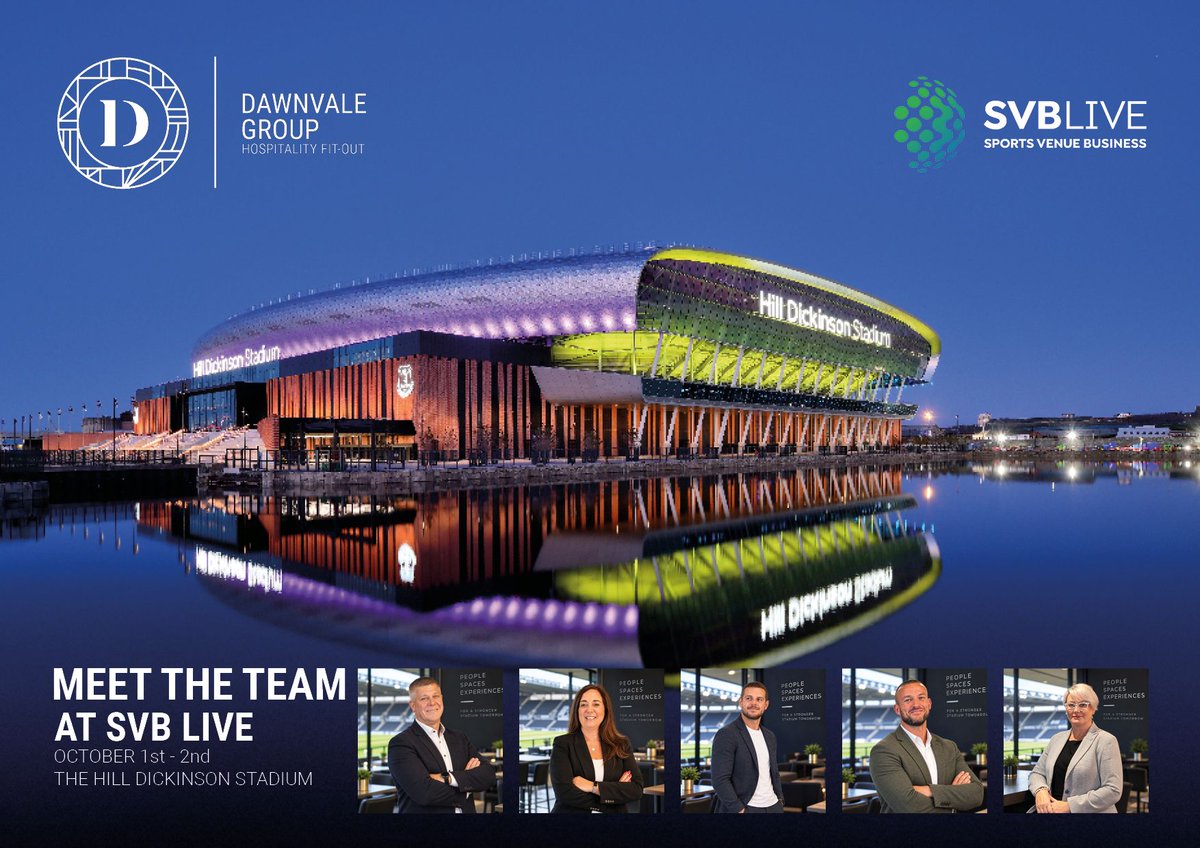 Dawnvale's tweet photo. As Platinum Sponsors of SVB Live, we’re looking forward to being part of this year’s event and getting together with some of the biggest names across the sports and hospitality industries.

If you want to catch up with the Dawnvale team, get in touch and arrange a meeting. https://t.co/p9IiqL6dMC