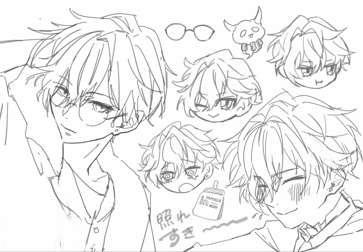 Sou_tb312's tweet photo. らくがき詰め
#山田のファンアート https://t.co/SBK67Tq0AW
