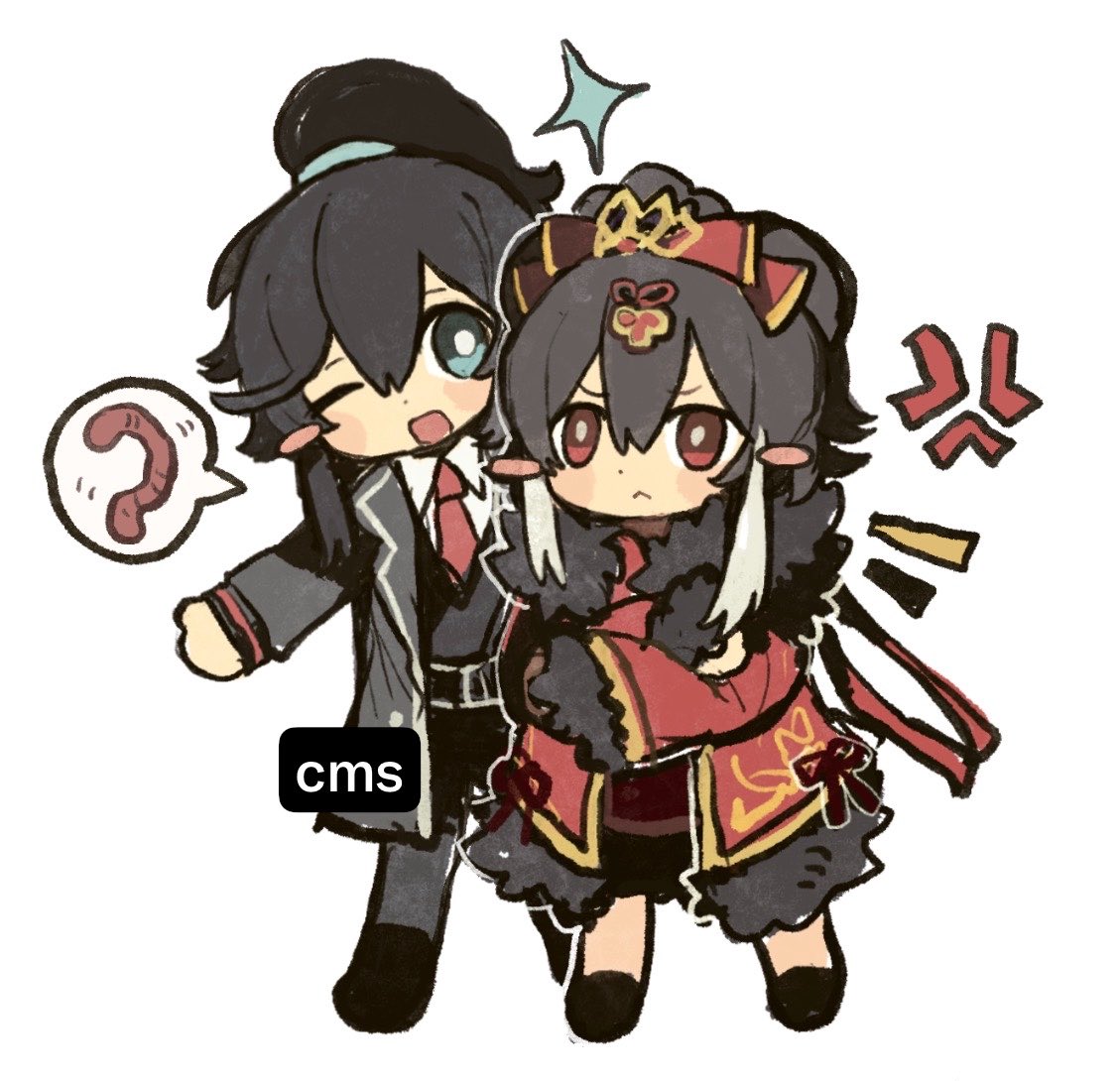 Mopumobu's tweet photo. 突然想起来之前有画过哥哥妹妹的委托来着。。嗯啊啊啊放在一起 #Limbus_Comapany https://t.co/taFxdDzuXg