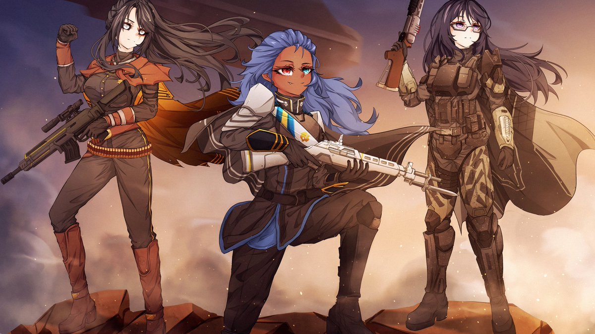 lunagoobe's tweet photo. The Goobers

Art made by @guurei 

#Helldivers https://t.co/wvt1ZLGh3M