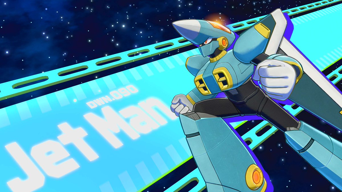 MegaMan's tweet photo. The leader of the acrobatic flight team, Jet Man is fueled up and ready to take flight against you in Mega Man: Dual Override!

Avoid the air traffic from his loyal team and make sure he comes in for a hard landing! ✈️

#MegaManDO https://t.co/rugcsTRgVq