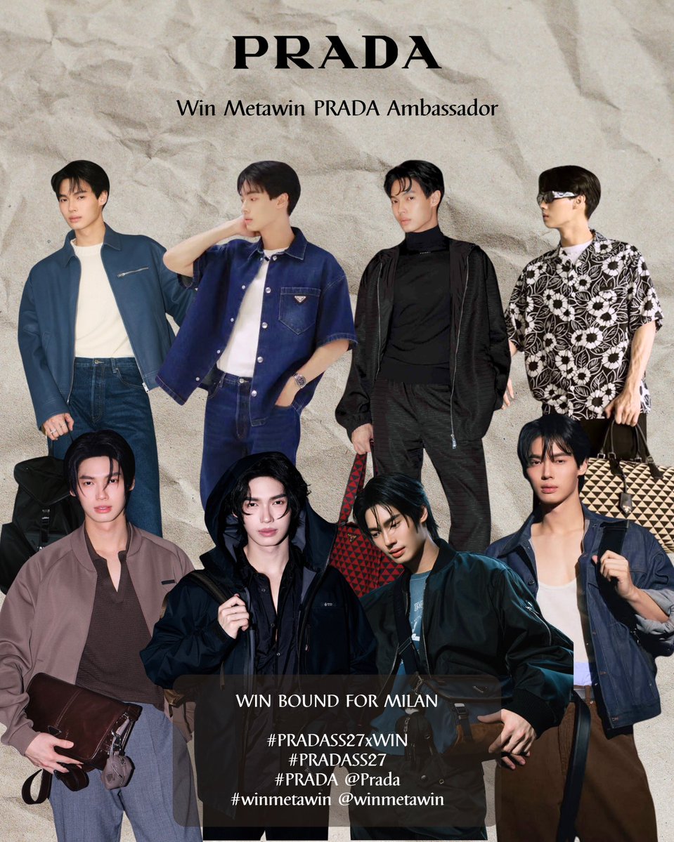 WinmetawinO's tweet photo. ทุกคนพร้อมมั้ย ๆ ✈️✨

#PradaxWin #Prada 
#winmetawin https://t.co/rcXtWD4zoY