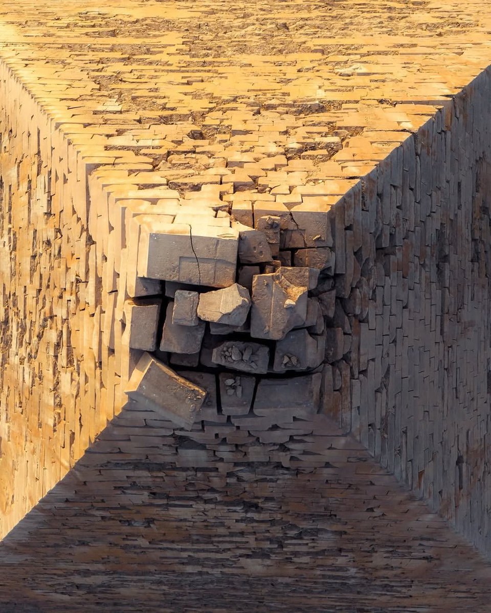 Complex's tweet photo. Photographer captures view of the pyramids like you’ve never seen before 

[📸: via/ hmkree] https://t.co/VHSY9warXC