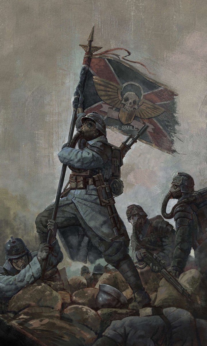Nobbie_OCs's tweet photo. "Stronger Together"

Death Korps of Krieg art by sgt_smile https://t.co/NPLHzAqPRl