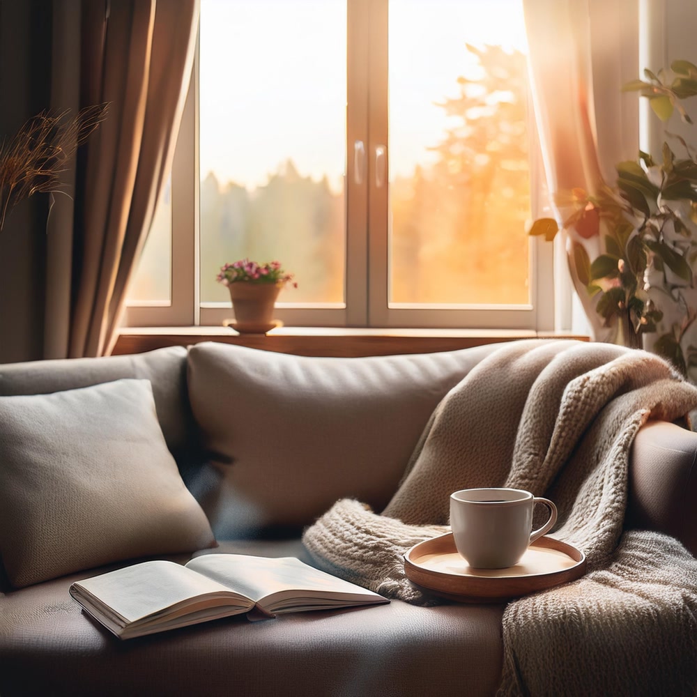 CucCoronel's tweet photo. Just made warm oat milk latte and curled up with my favorite book on the couch—soft sunlight and cozy vibes make the perfect slow Sunday https://t.co/qDrMP7TjiS