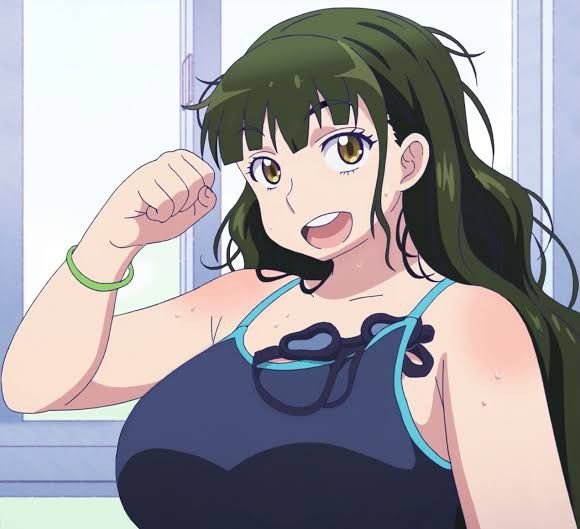 ItsaPaulThing's tweet photo. Nikuko "Sonic Meat" from Oshiete! Galko-Chan!, an athelete, would like to have a word with you... https://t.co/qVE8RxpB8g