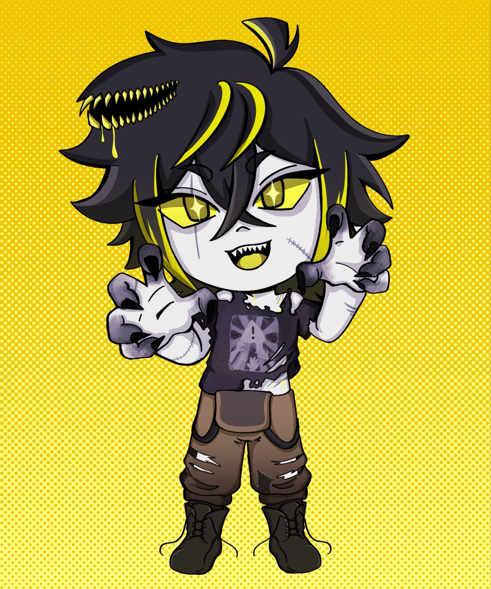 SleebyAubee's tweet photo. Keychain design is done!! I may open up preorders as soon as I figure out how to set up a shop!!! I can’t wait to have it made into a real keychain!!! 
#Biohazart #Phisnom https://t.co/KIbQlzwASG