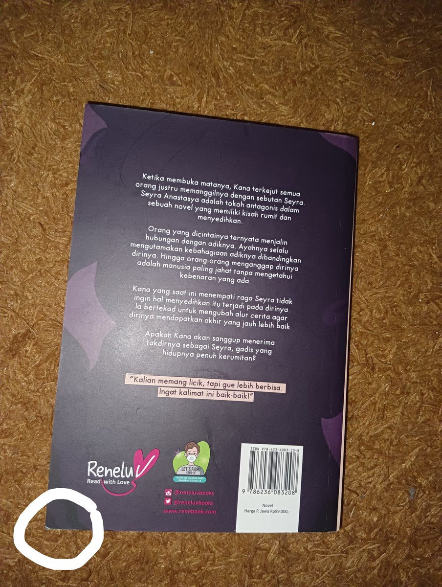 TokoNeiy's tweet photo. kondisi novel Another Seyra! (sisanya masih bagus) https://t.co/UPfqopBlsw