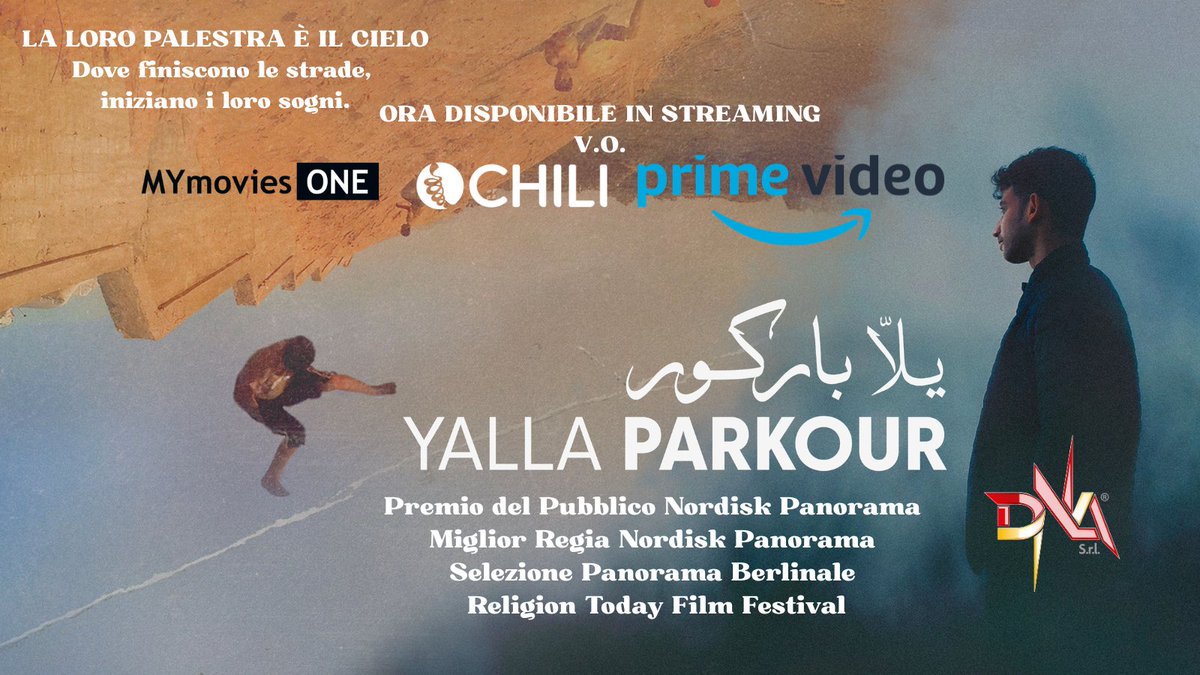 DnasrlSantis's tweet photo. YALLA PARKOUR, disponibile in streaming in V.O. con Prime Video
Il parkour tra le macerie di Gaza. Un documentario su una ferita ancora troppo invisibile.
#yallaparkour #primevideo #docufilm #gaza #streaming #cinemacheconta #libertà #coraggio #resilienza #dnadistribution https://t.co/1q1nnSqciv