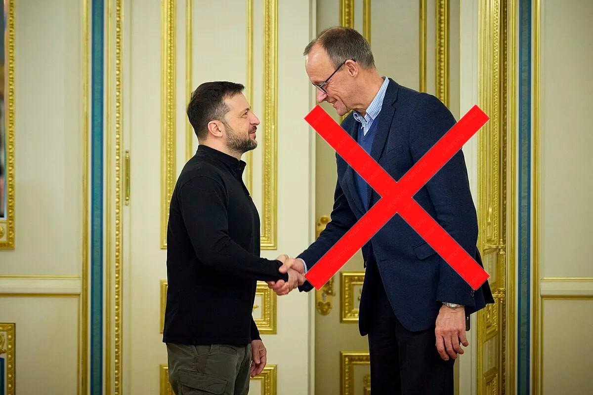 morjj777's tweet photo. 🇩🇪🇺🇦 Партия канцлера Германии Мерца ХДС не преодолевает избирательный барьер и не проходит в региональный парламент 

По результатам подсчета более 90% голосов у неё 4,9%.

P. S. : Надо срочно выделить еще 143 миллиарда Киеву и сфоткаться с Зеленским!🤣 https://t.co/pdtNXruzBh