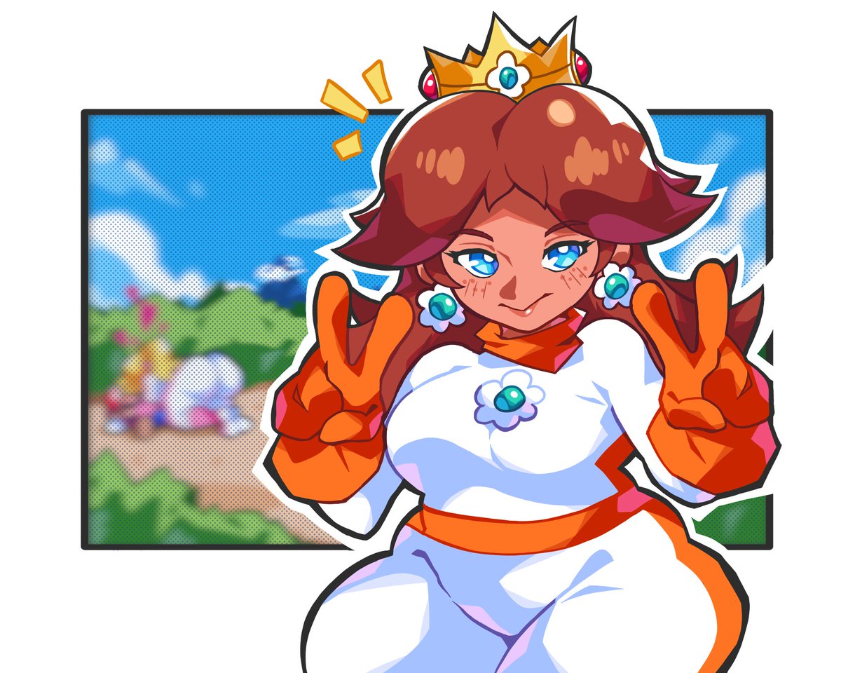 ScarletSunArts's tweet photo. Just Daisy🌼
#Mario https://t.co/SqF4JJcptL